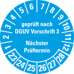 dguv plakette